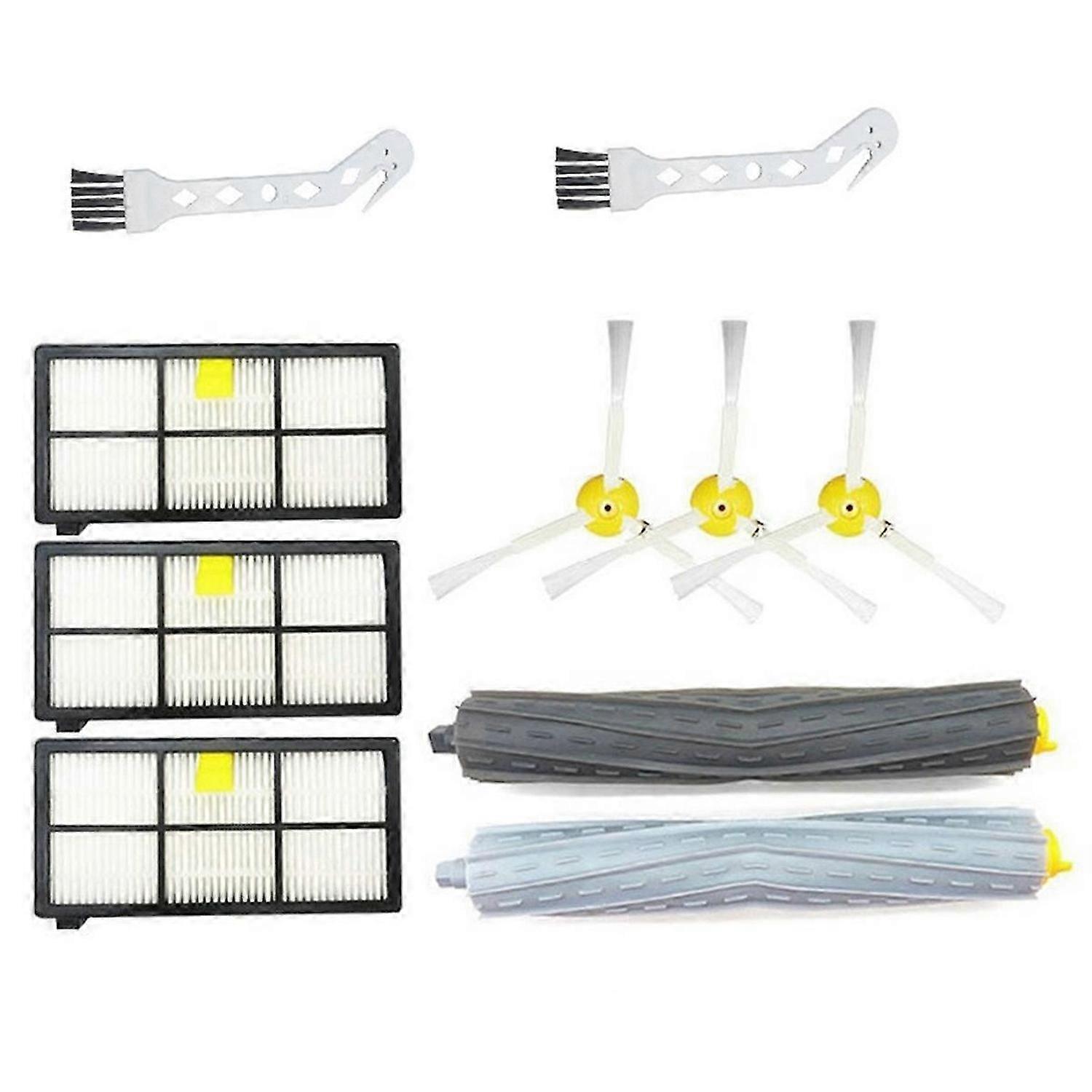 For 8 and 9 Series Sweepers Main Brush, Side Brush Filter Replacement Kit Accessories Brush