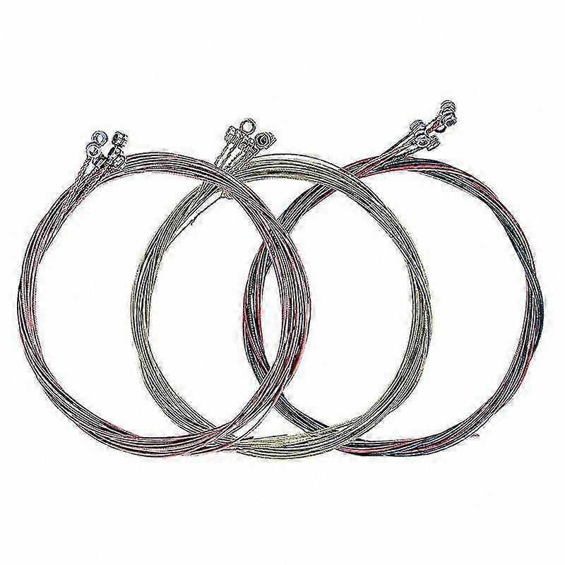 6-Pack Acoustic Guitar Strings, 3 Sets of Steel String Replacement for Guitars (2 Sets + 1 Set)