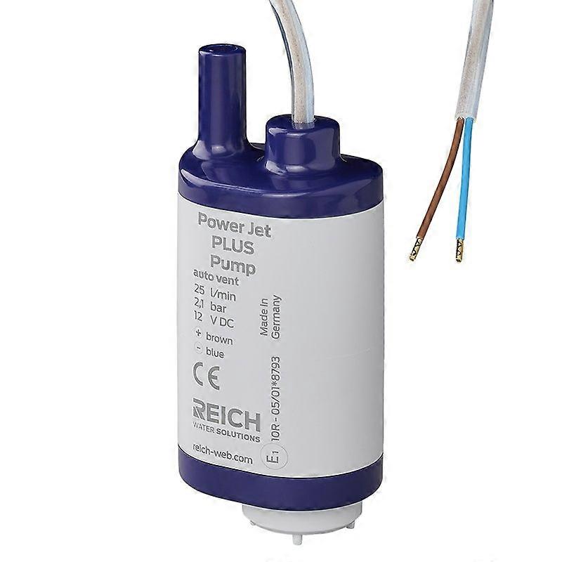Dränkbar vattenpump, 12V, 25L Kapacitet