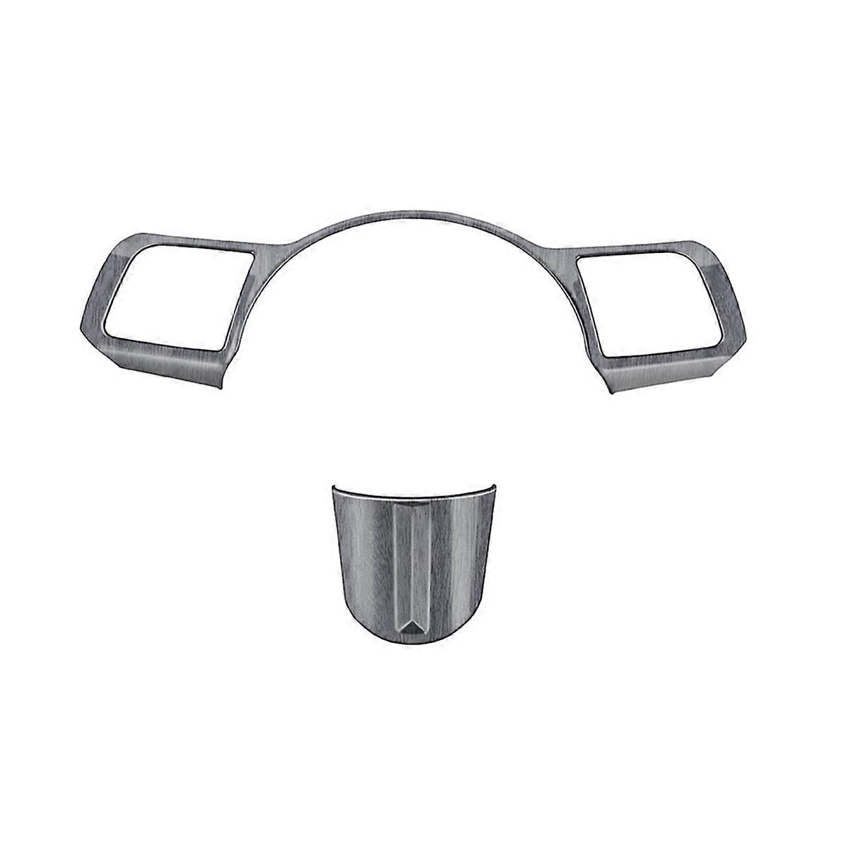 Car Steering Wheel Button Cover for Wood Grain