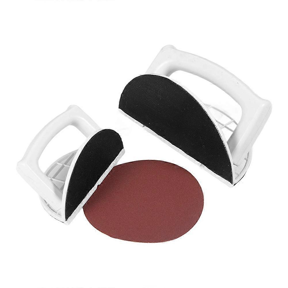 Drywall Corner Sanding Tool  5 Inch Half Round Head for Flush Sanding Tight Angles and Ceilings