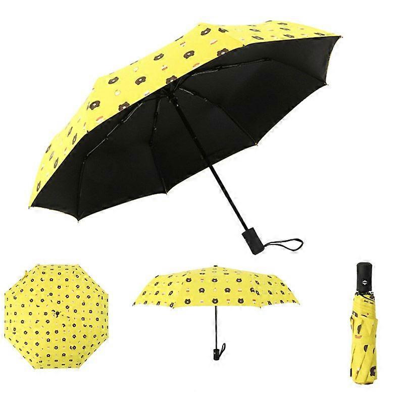 Three Fold Fully Automatic Folding Umbrella Fruit Umbrella YS09