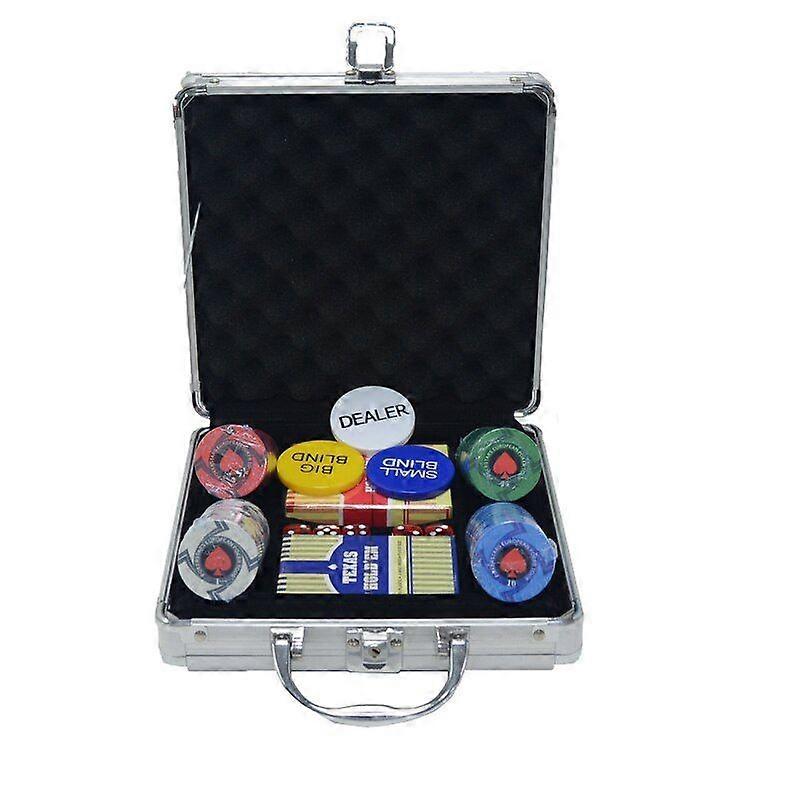 Denomination Ceramic Materials Texas Hold'em Chipset #5