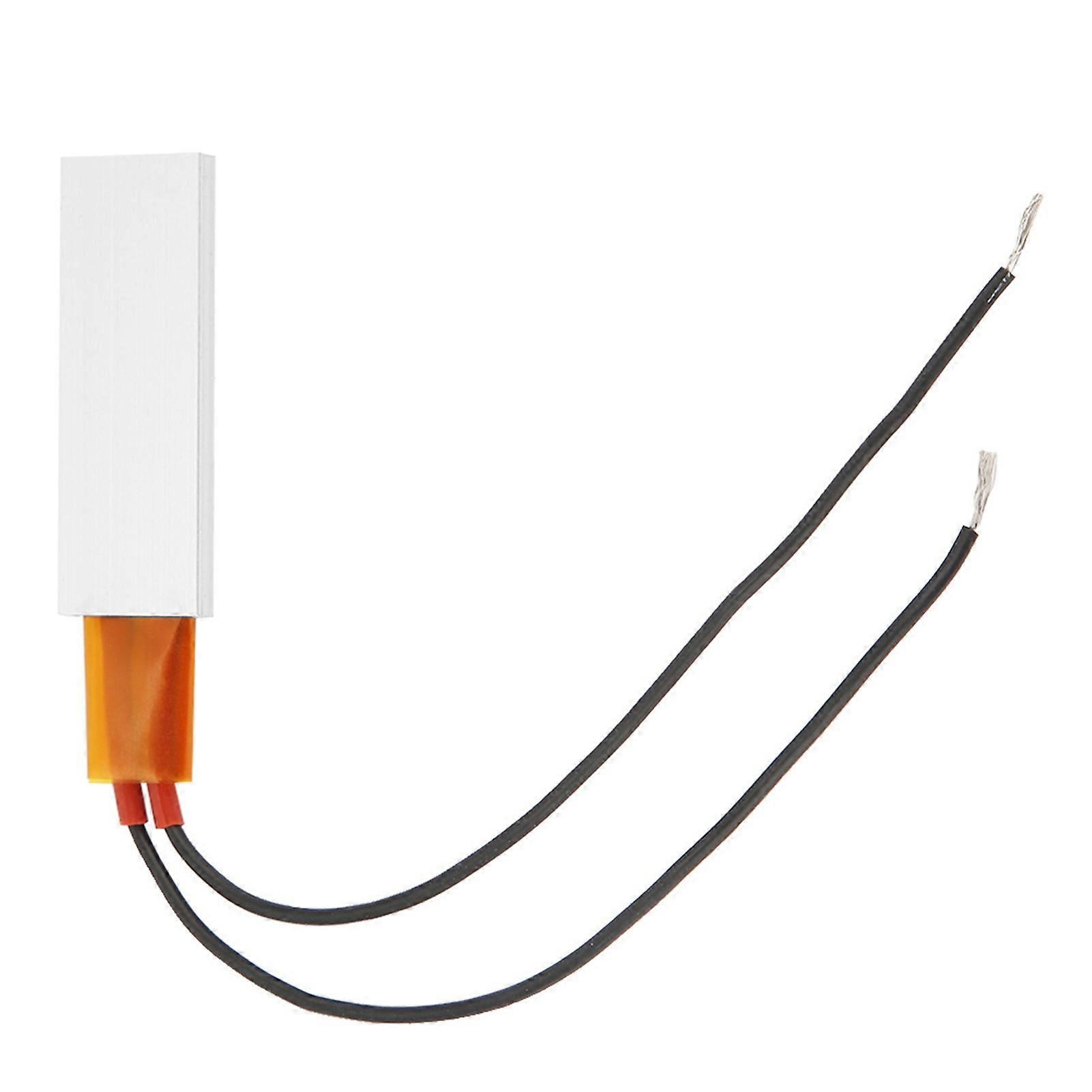 Élément chauffant thermostatique PTC 12 V 70 °C avec boîtier en aluminium