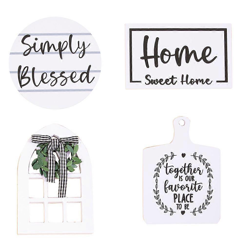 HOME Farm Farm Style Layered Tray Decoration Set PVC Crafts Home Desktop Ornaments
