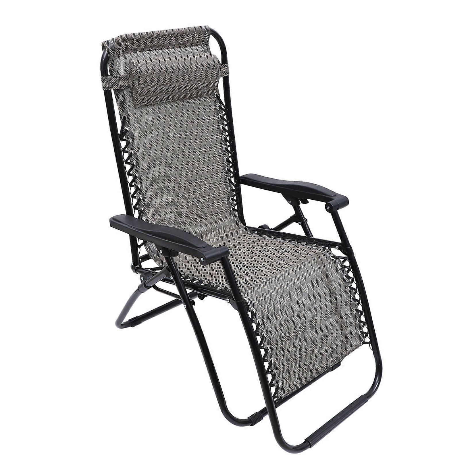 Folding Recliner 2Pack Home Leisure Folding Chair, Camping Seat, Office Use, Sleeping Recliner