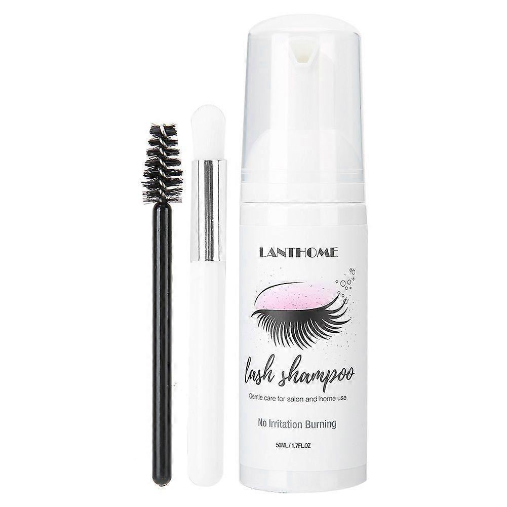 50ml Lanthome Eyelash Cleanser NonIrritation Eyelash Extension Shampoo Mild Eyelash Foam