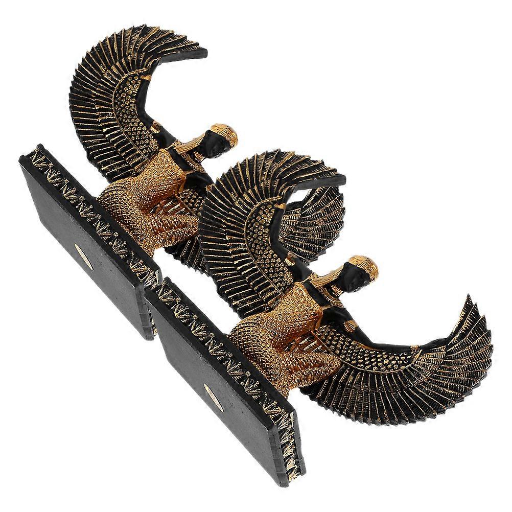 Egyptian Ornament Resin Goddess Adornment for Desk with 6Pcs