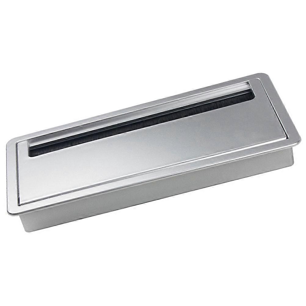 White Desk Threading Box Professional Wire Cover for Office 5Pcs