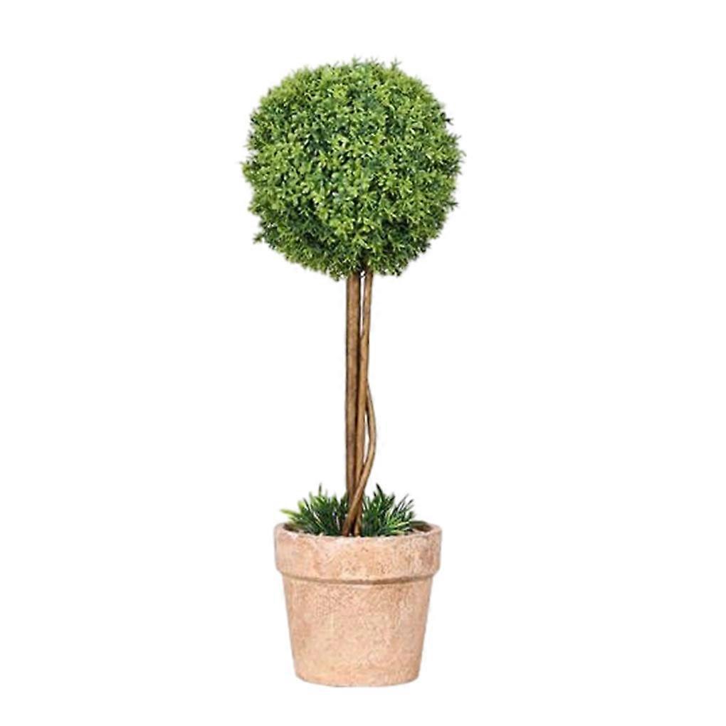 Adja hozzá a természet érintését otthonához Igazi örök cserepes növény nyár örökzöld gömbfa cserepes FY118-zöld BabyTear
