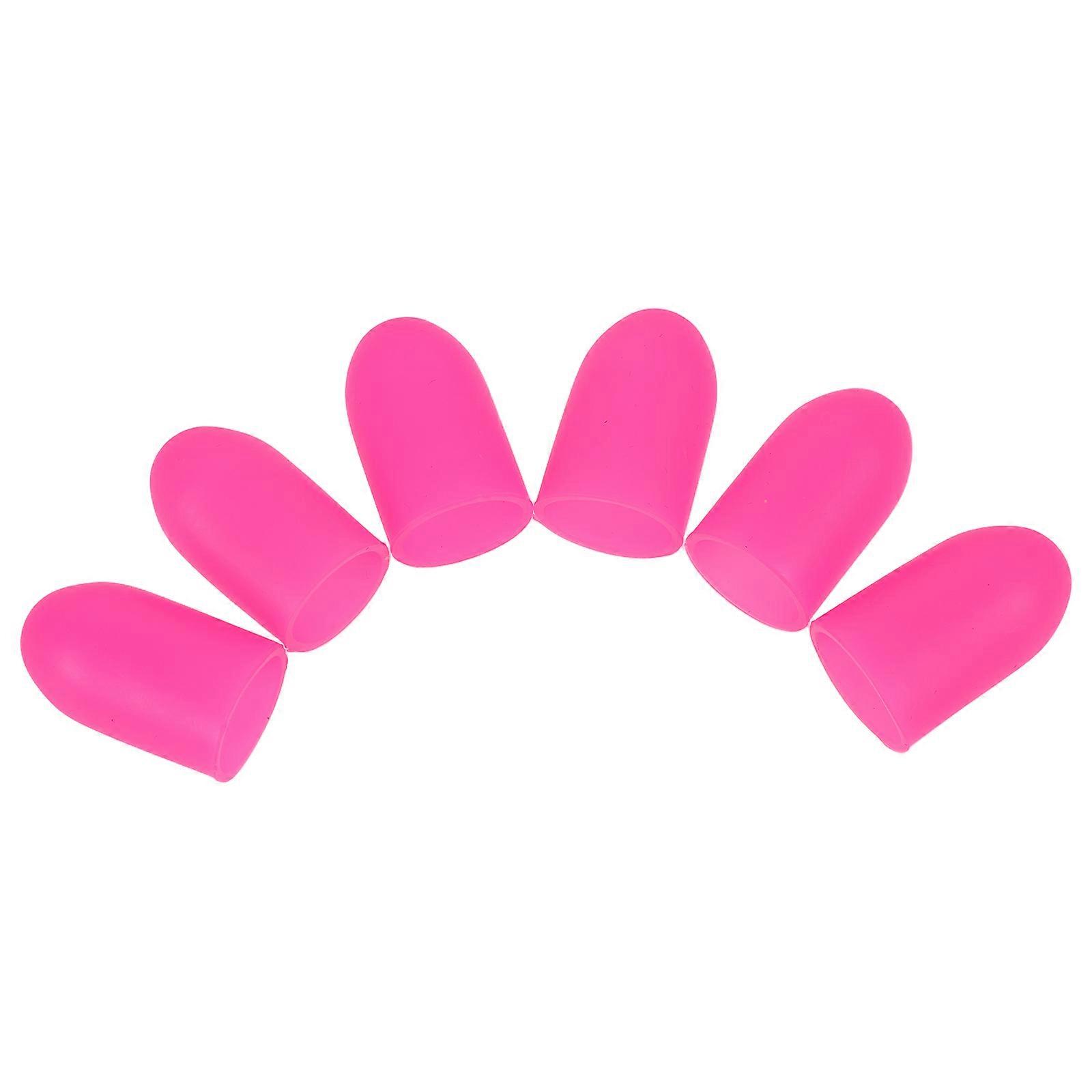 Rosy Silicone Teapot Spout Covers for Spill-Proof Use 18Pcs Pack