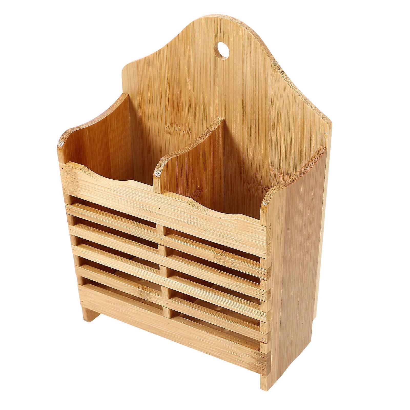 Utensils Holder Draining Storage Solution for Home 1Pack