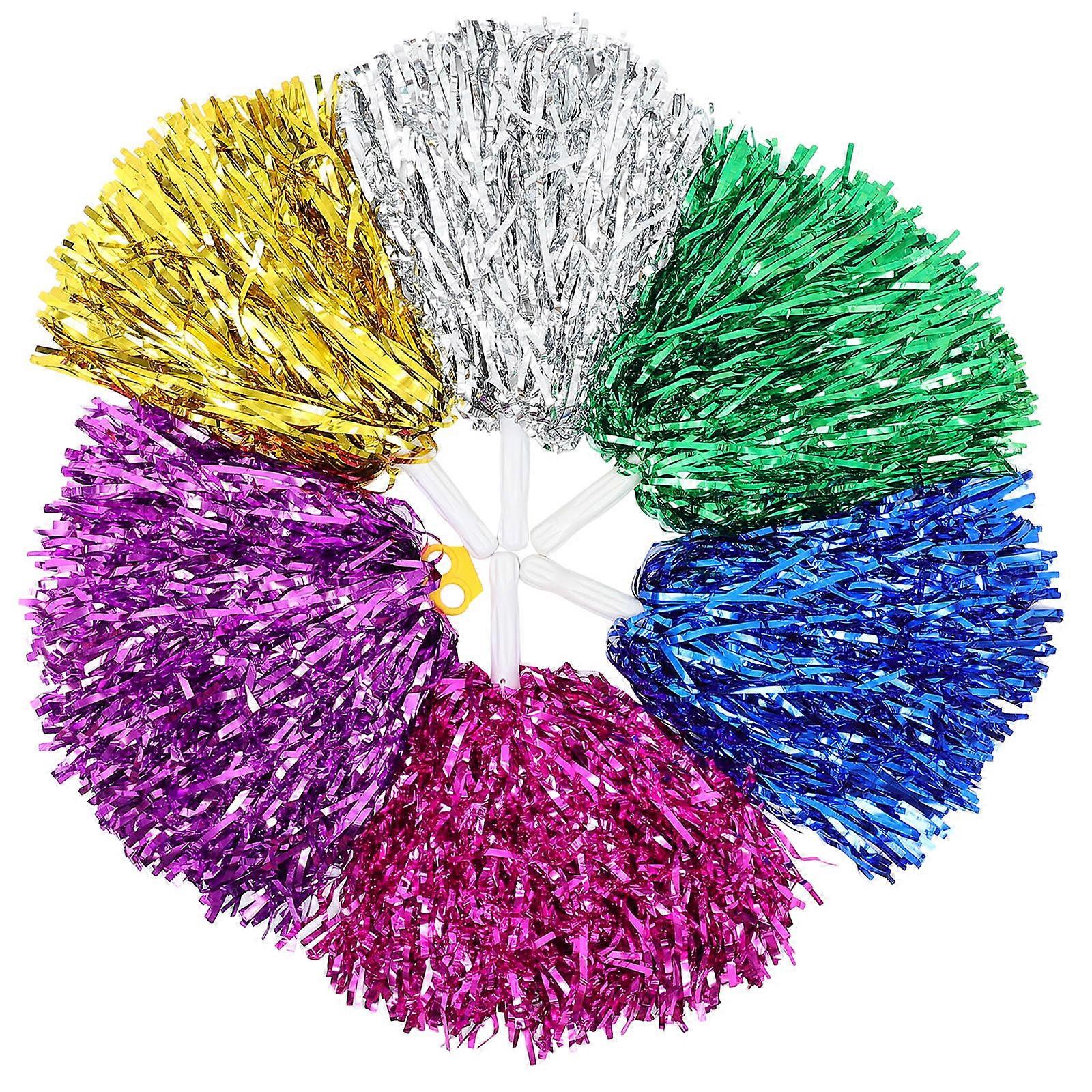 Cheerleader Pom Poms Cheer Pom Poms for Performance Use 24Pcs