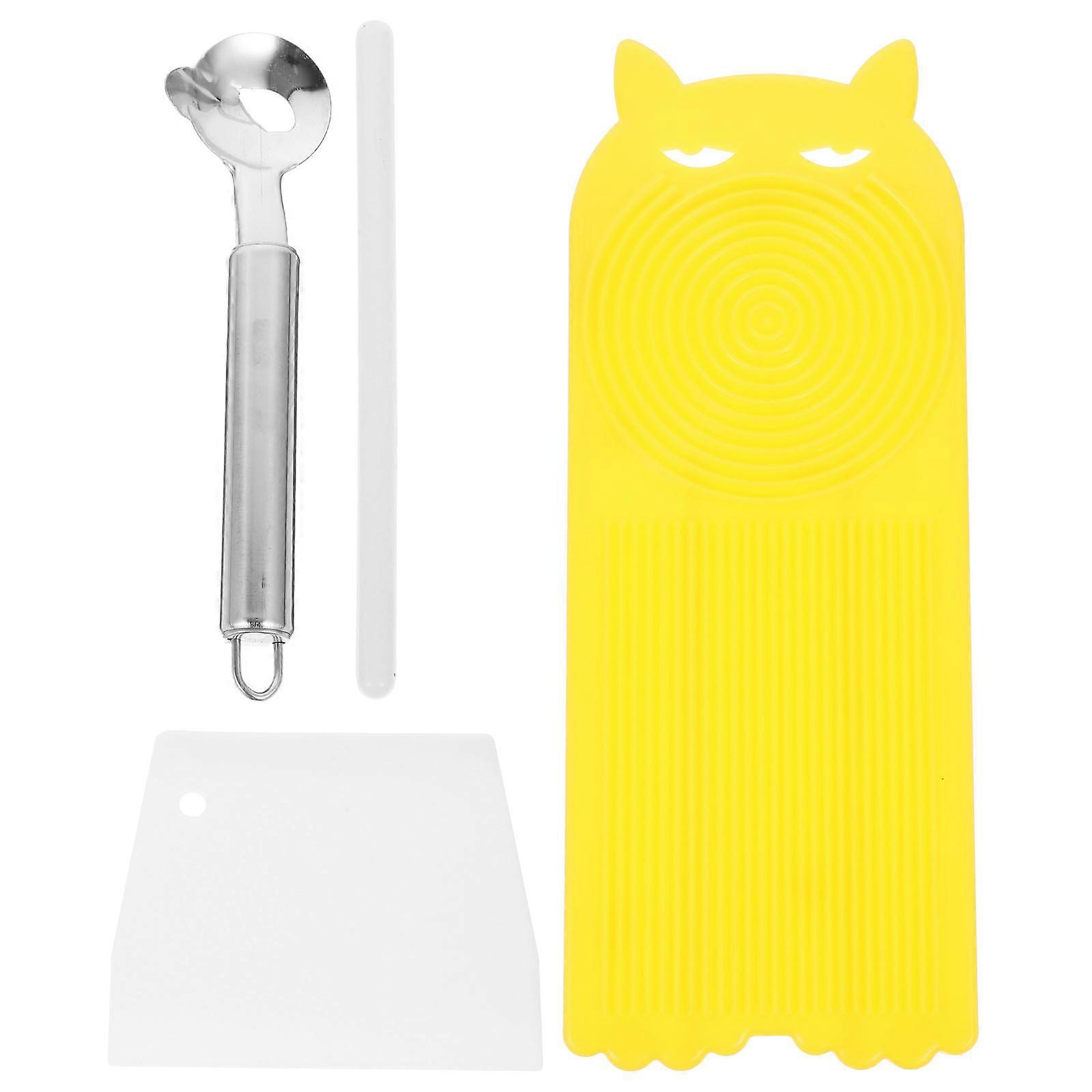 Gnocchi Making Tool Pasta Board For Baby Food Preparation Assorted Color Compact Design 1 Set