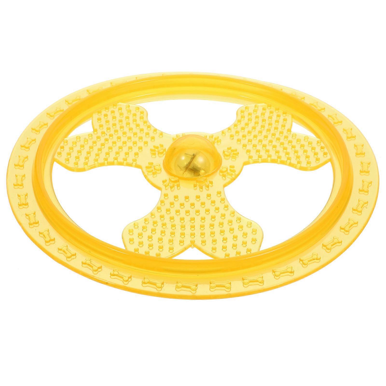 Dog Training Disc Glowing Flying Disc for Throw and Fetch 3Pcs Toy Set