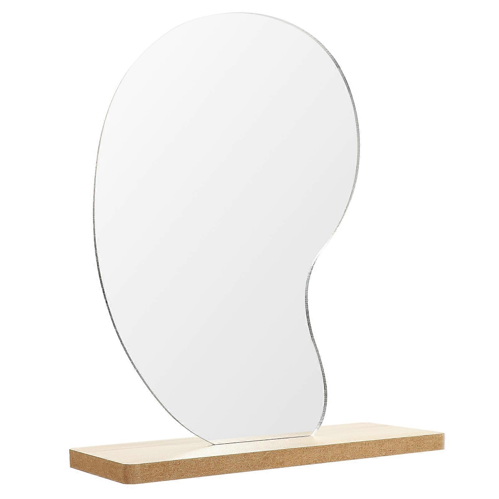 Practical Non-Distortion Makeup Tabletop Accessory With Removable Design For Home Users Aesthetic Decor 3Pcs