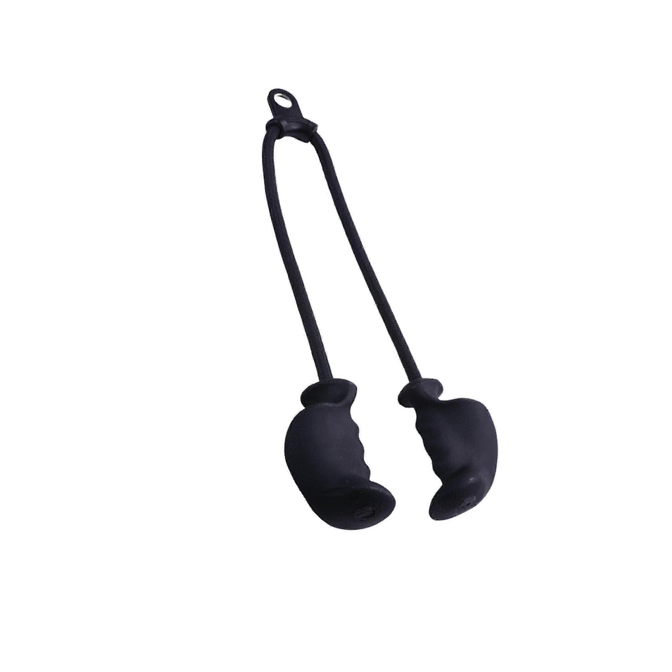 Ergonomic Triceps Rope Pull Down Handle Anti Slippery 90cm Rope Length