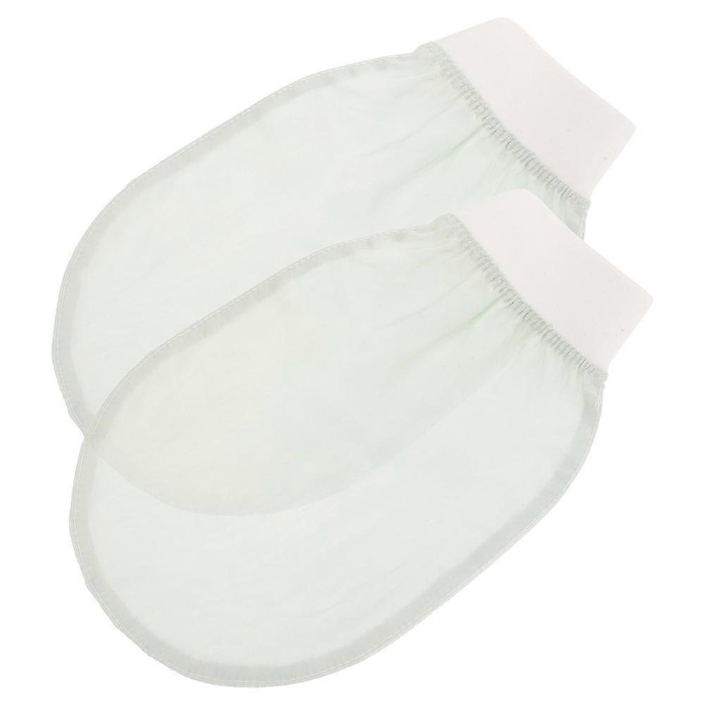 Exfoliating Mitt Silk Gloves for Bath and Massage 10Pcs