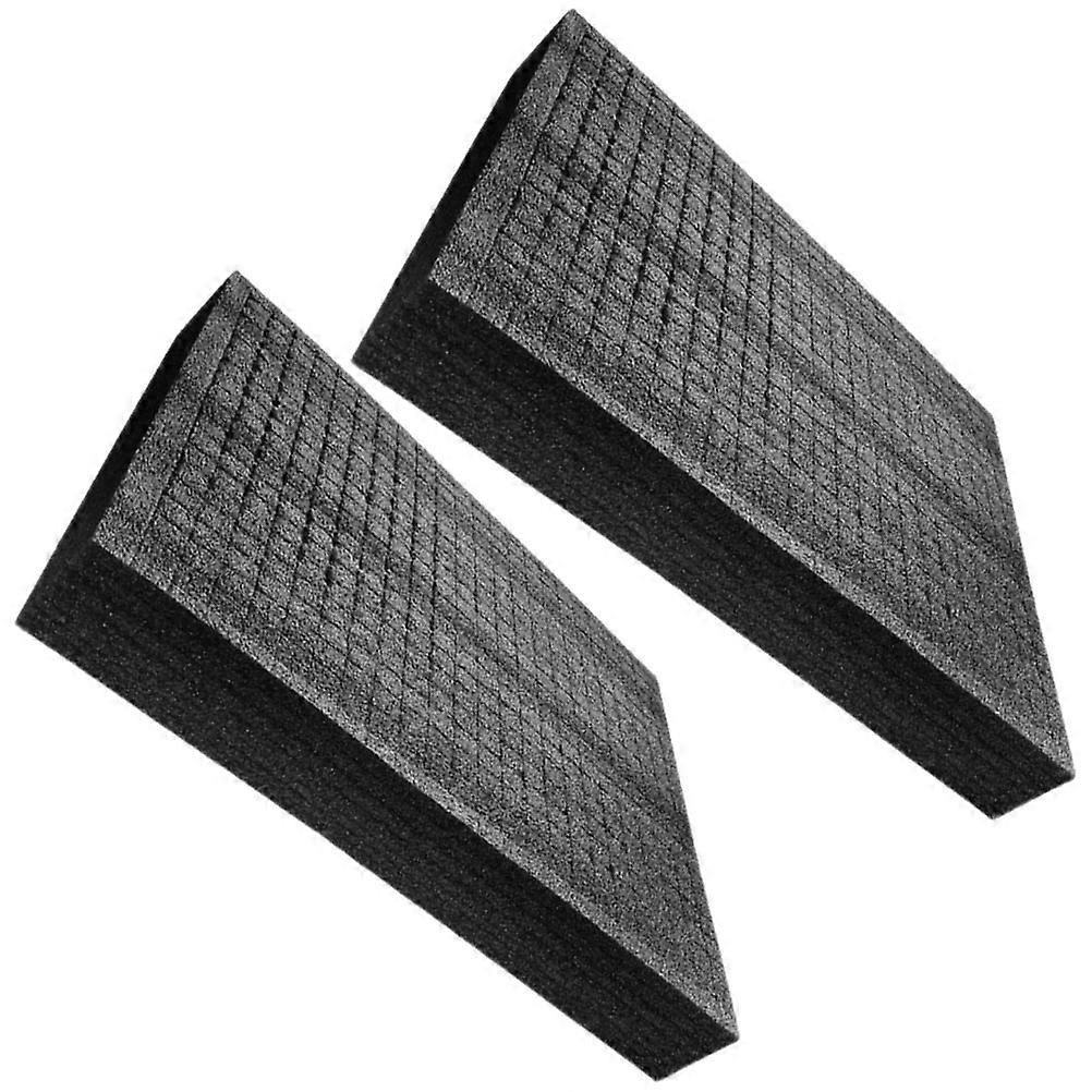 Inserts en mousse noire pour emballage, lot de 10 pièces