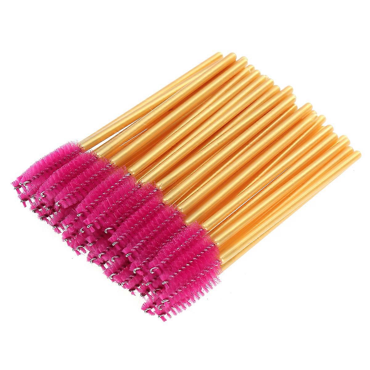 Makeup Eyelash Brush Colored Mascara Wand Applicator 150Pcs for Volume