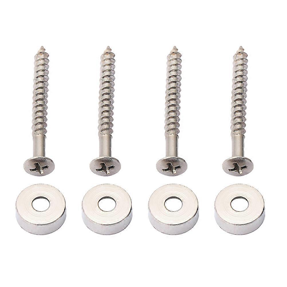 Neck Joint Bushings Bolt for Guitar Function with 12Pcs Silver