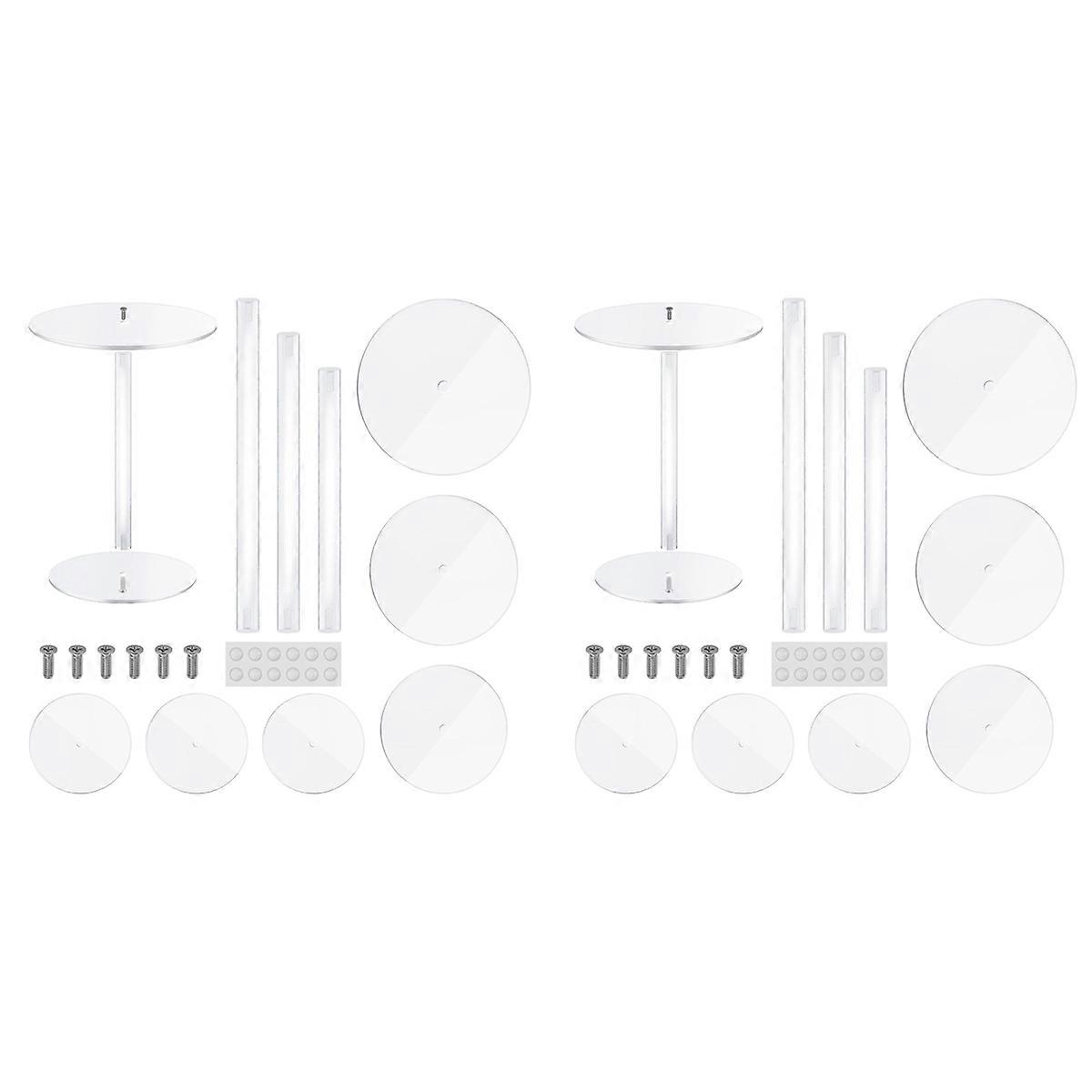 Acrylic Cake Stand for Dessert Table Display, for Wedding, Event