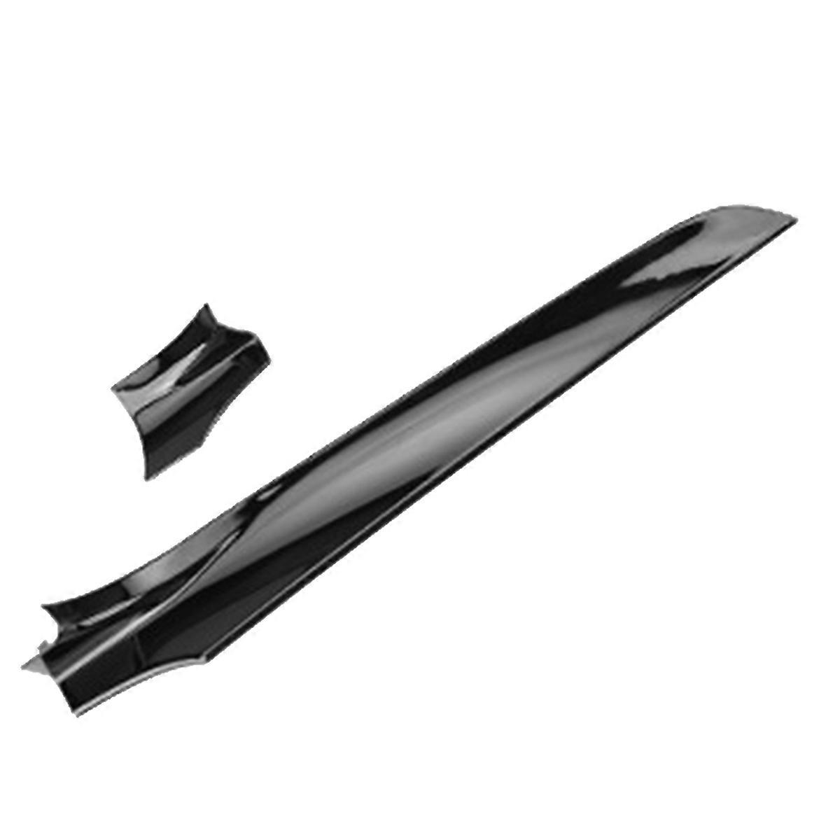 Car Center Control Panel Dashboard Strips Trim Black