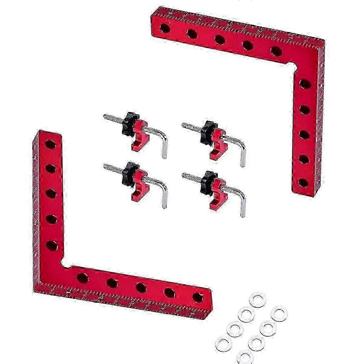 90 Positioning Squares Right Angle Clamps for Woodworking Corner Clamp Carpenter Clamping Tool for Cabinets