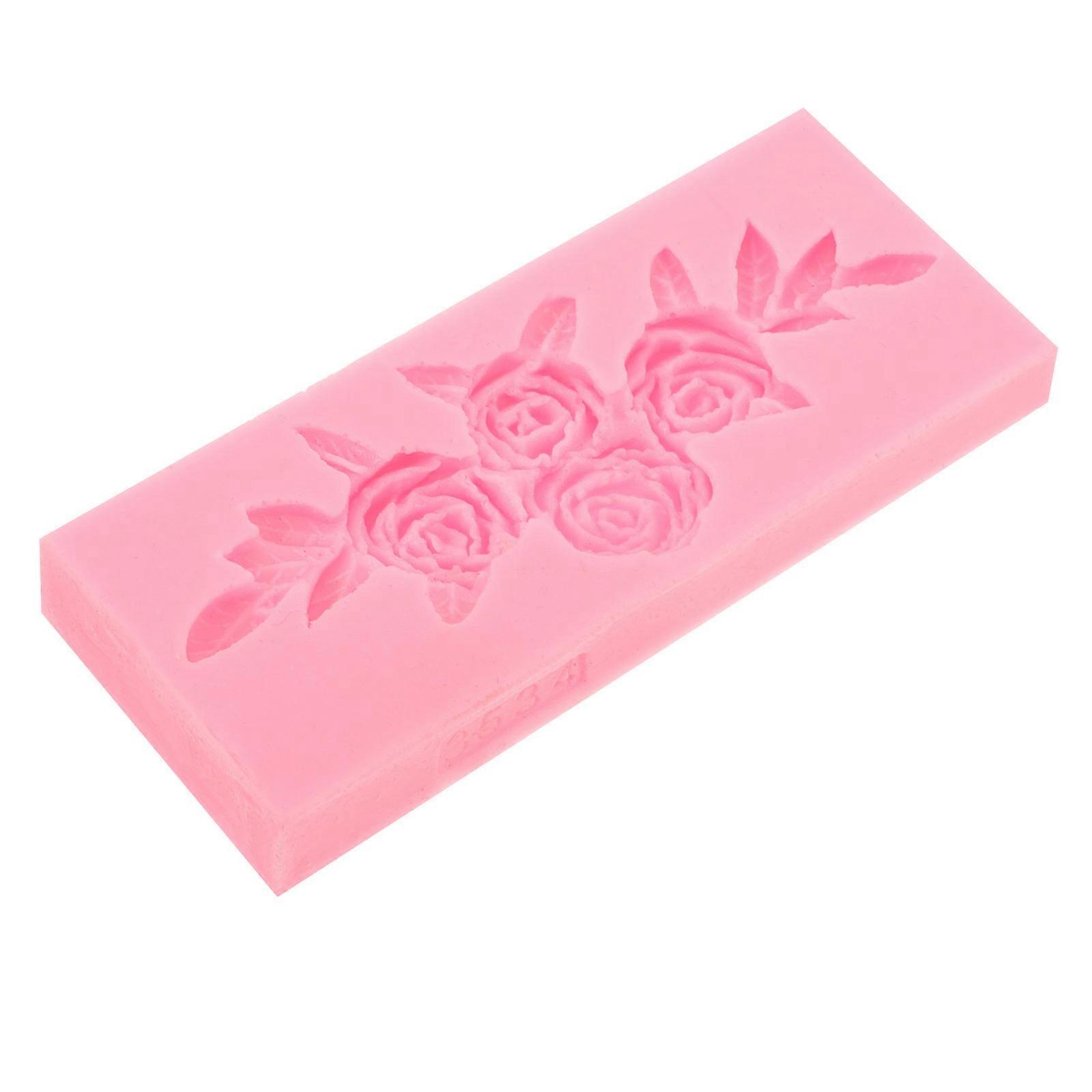 Silicone Rose Flower Mold for Baking DIY Decorations