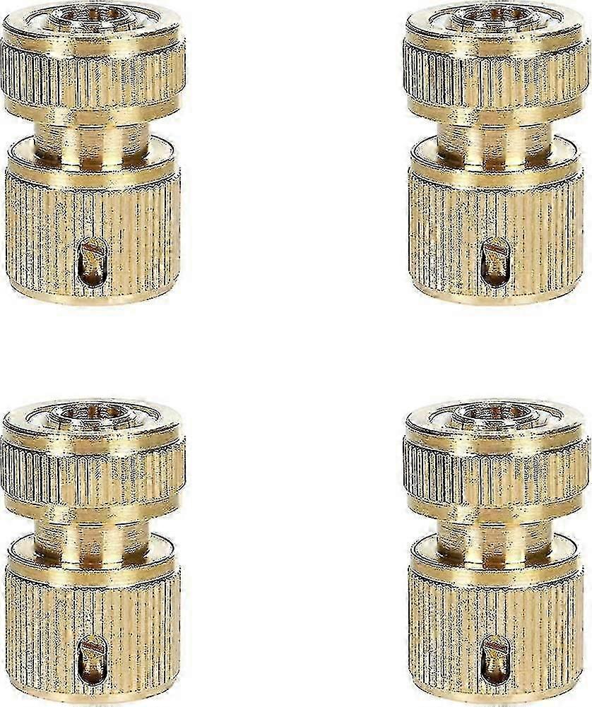 4 Pcs. Brass Hose Connector. Internal Thread For Heilwiy Hose Coupling. Brass Quick Gift