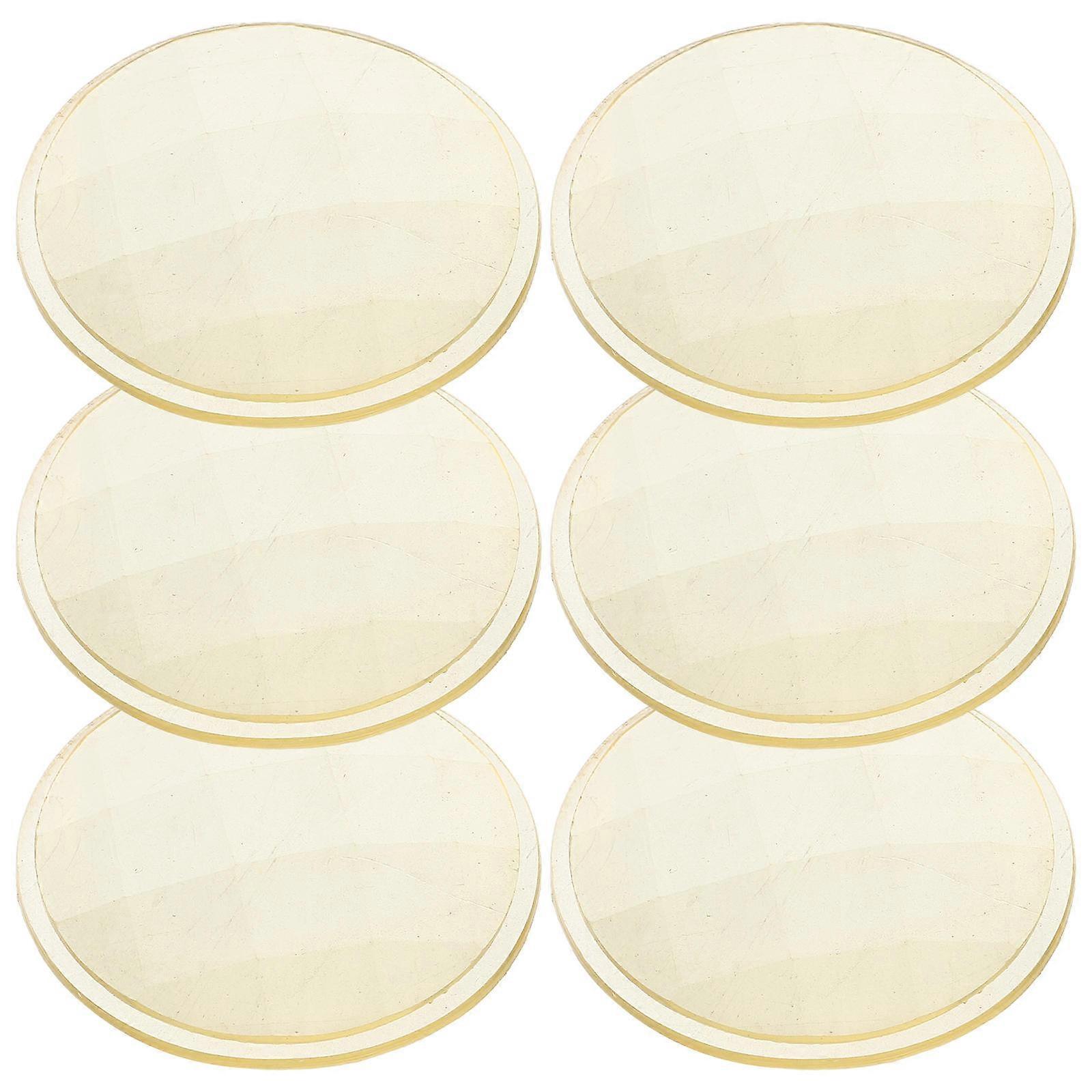 Kaleidoscope Lens Plastic Multifaceted for DIY 6Pcs Colorful Prism Supplies