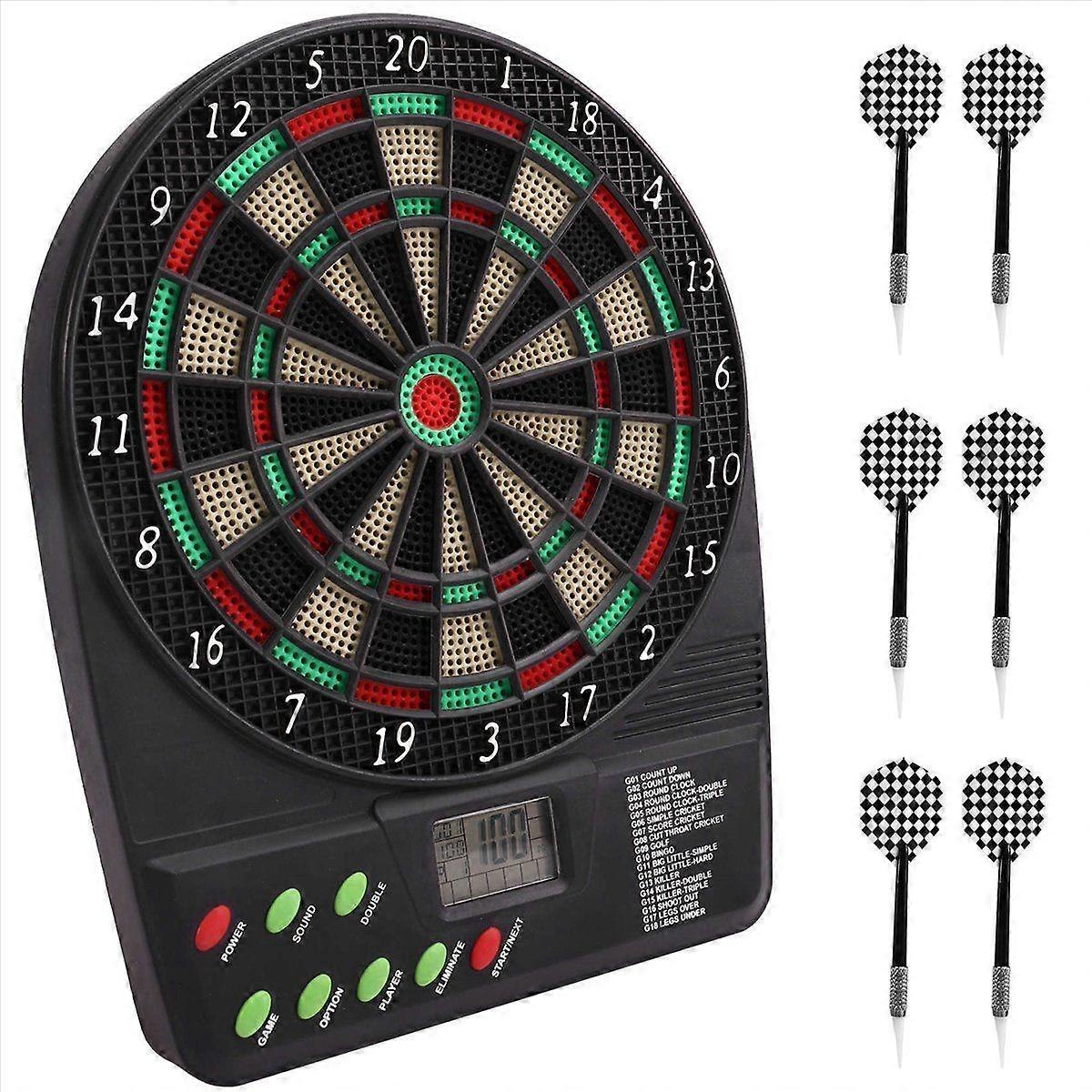 Dartboard -Game Set Automatic Scoring -Plate Board