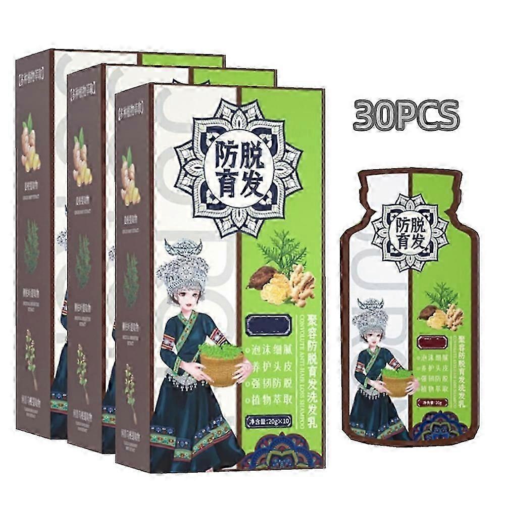 1-3x extrakt zo zázvorových rastlín šampón proti vypadávaniu vlasov