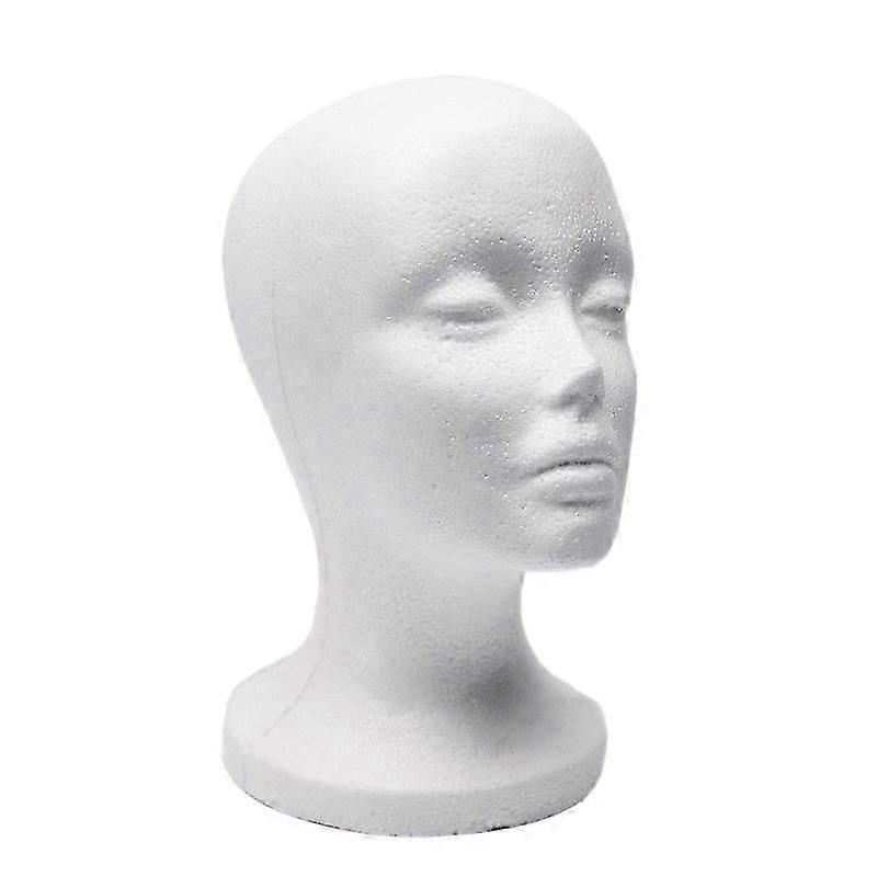 Foam Mannequin Head Model Eyeglass Stand Hat Cap Display Holder Headset Mannequin Head Display Stand Rack