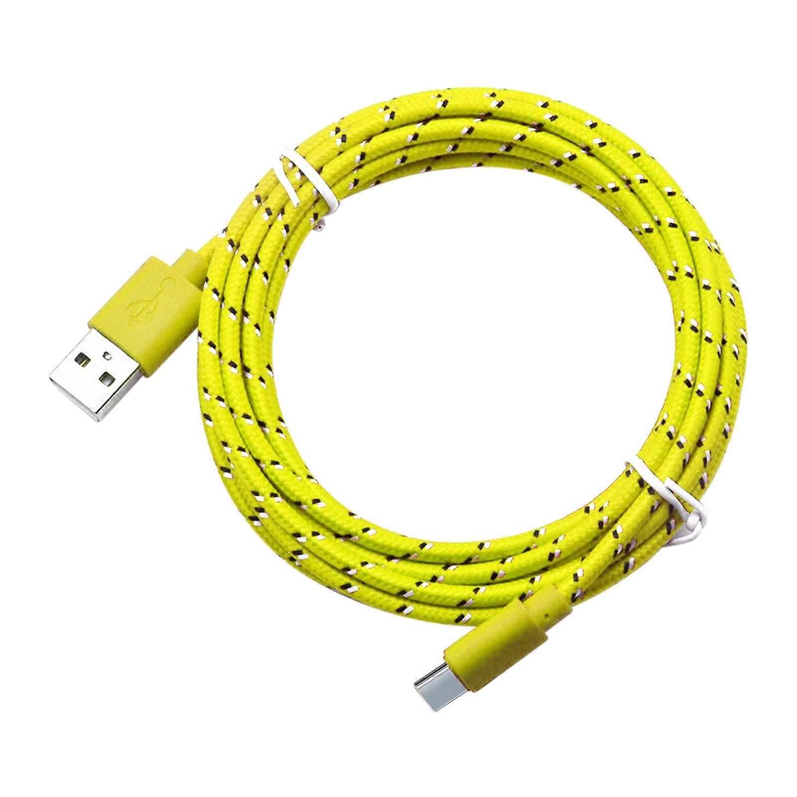 1 Meter Color Pattern Data Cable Type-C/USB Port Mobile Phone Charging Cable