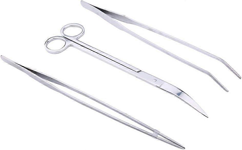 Aquarium Feeding Tweezers Scissors Tools Kit - Essential Tools for Proper Fish Care and Feeding