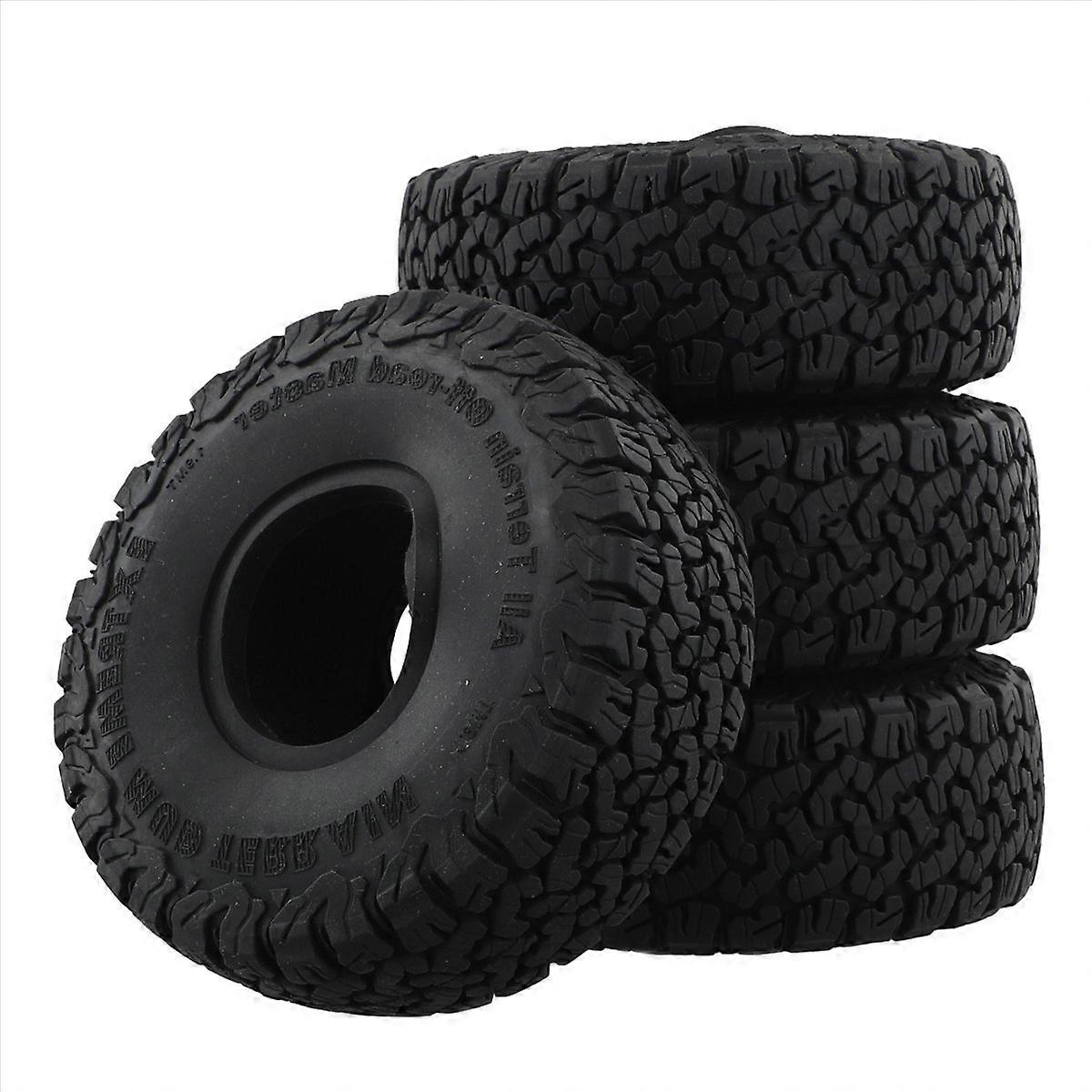 115x44MM Soft Rubber Tyre for 1/10 RC Crawler Car TRX-4 Axial SCX10