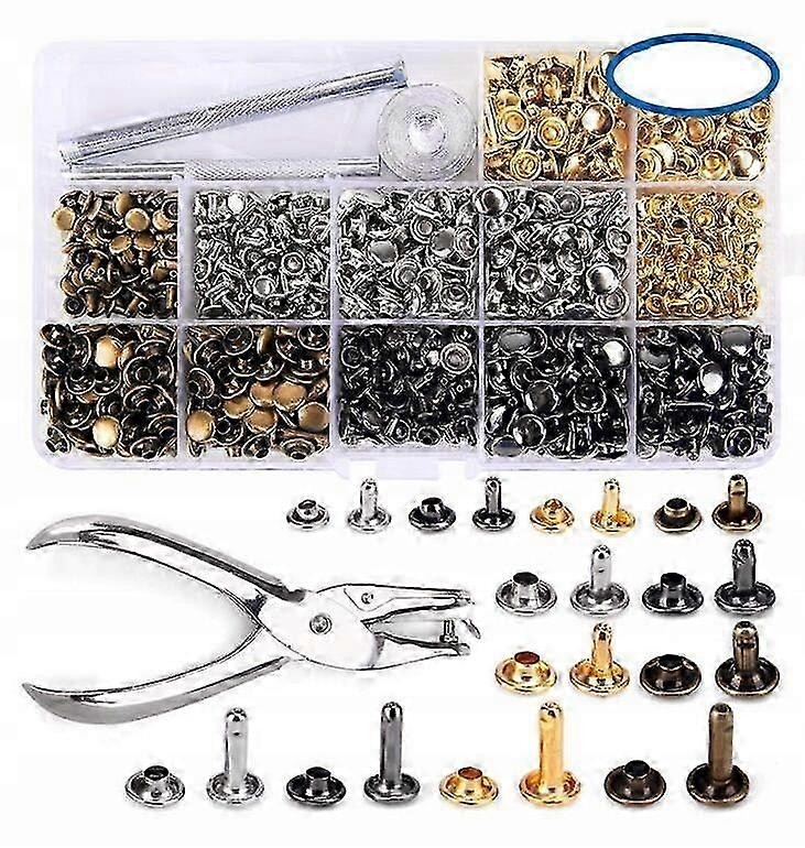 480pcs Screw Rivets Screw Rivet Tool