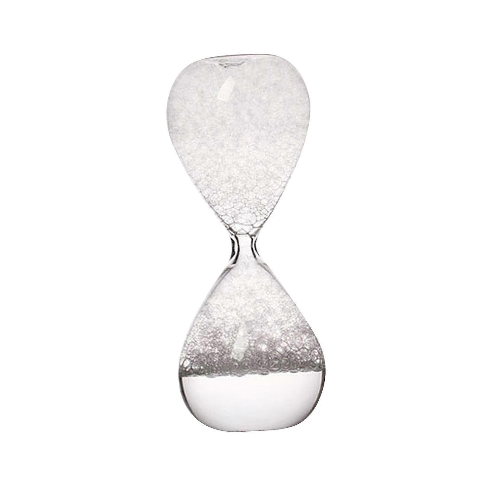 Bubble Hourglass Decorative Timer with Liquid, 8x20cm