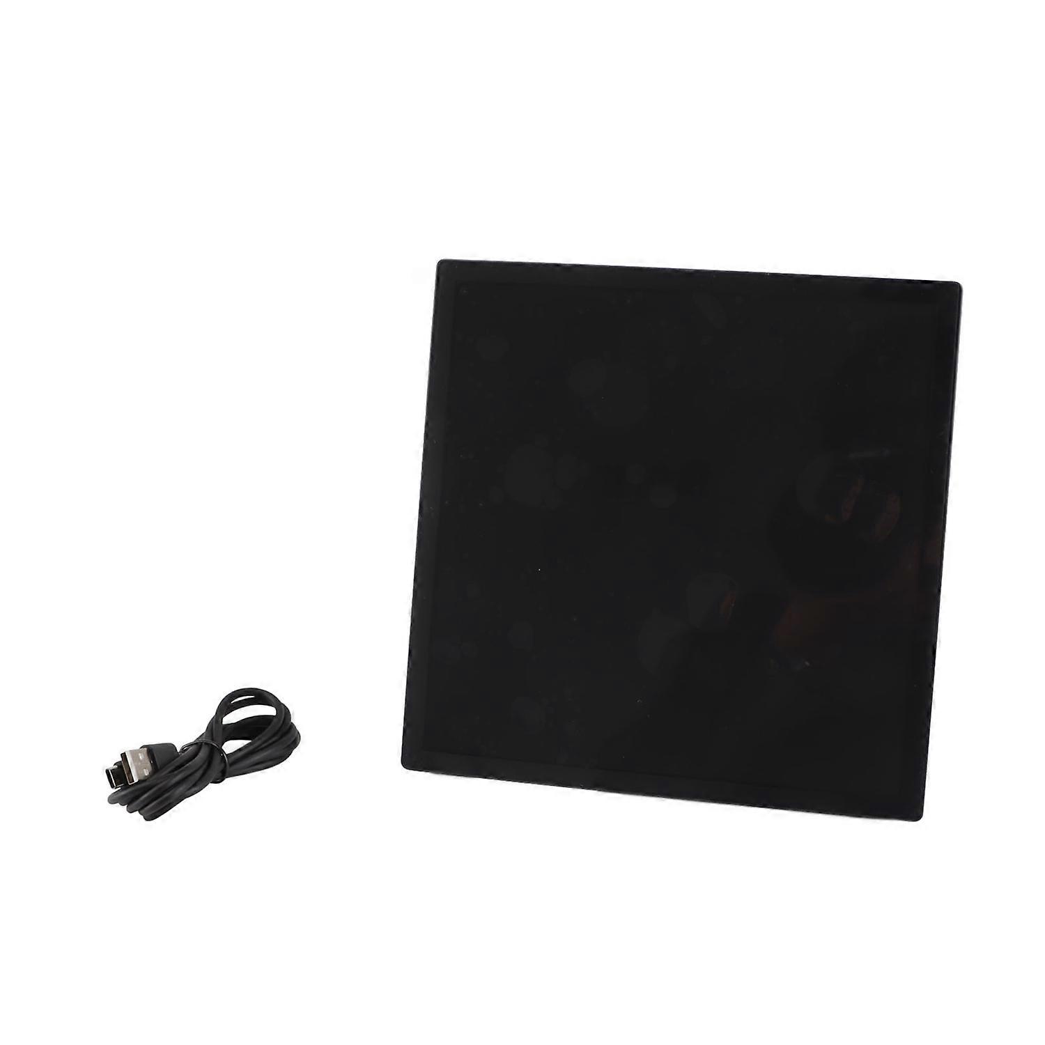 LED Pixel Art Display Frame with Clock Phone Control Bluetooth Programmable LED Sign Matrix Panel fo