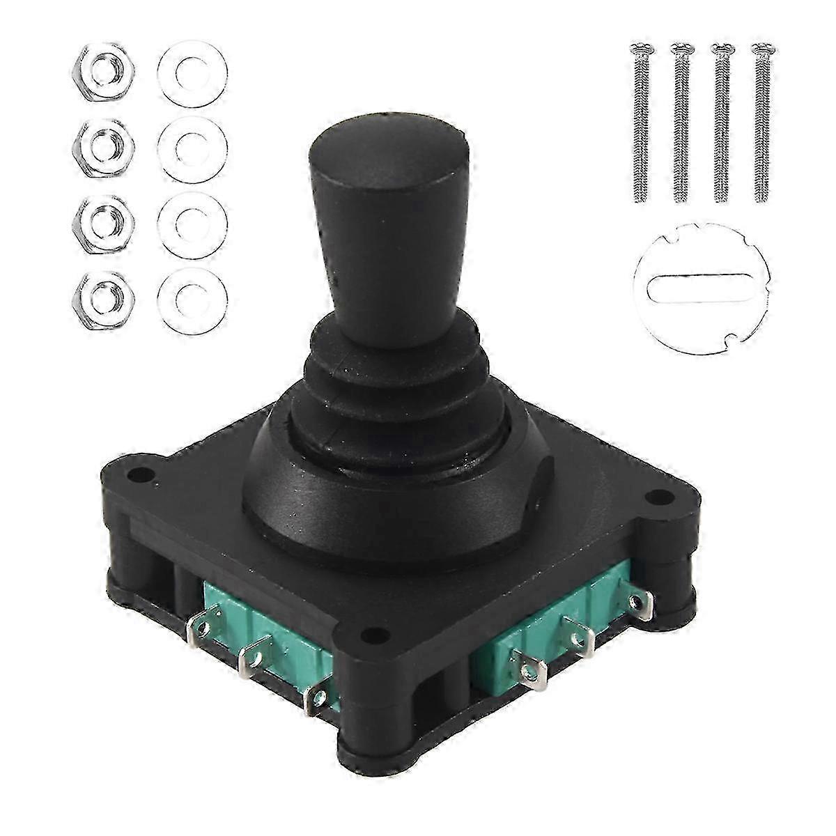 Improved Joystick Switch with AC 240V, 5A, 4NO/NC, Momentary Function & 2.5mm Fixing Thread