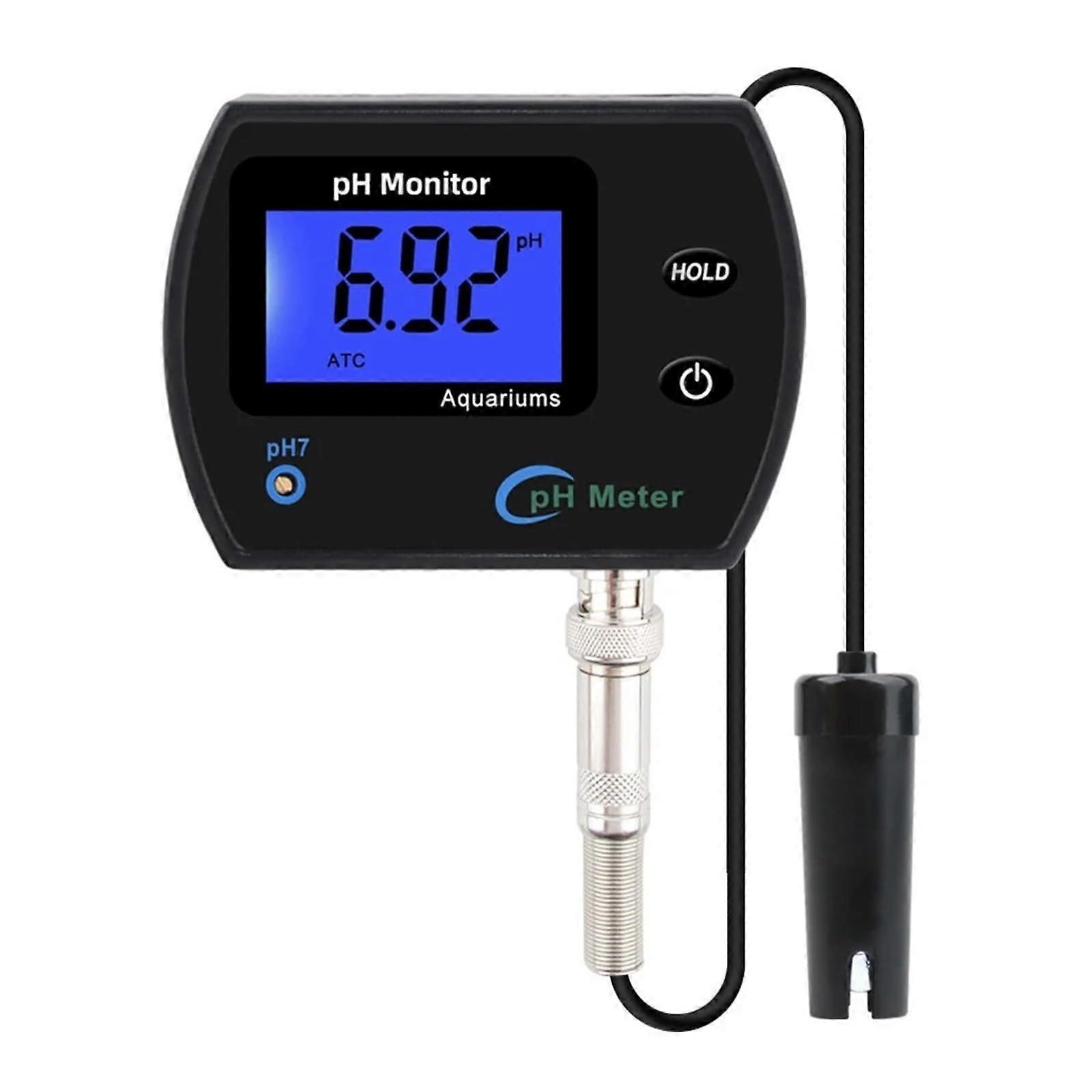 PH Meter For Aquarium MultiParameter Water Quality Monitor Online Acidometer