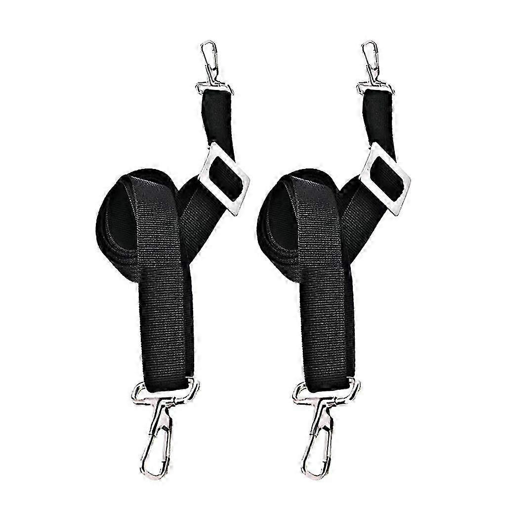 Bimini Boat Top Awning Straps Marine Webbing Straps Adjustable with Loops Stainless Steel Snap Hooks Corrosion Resistant