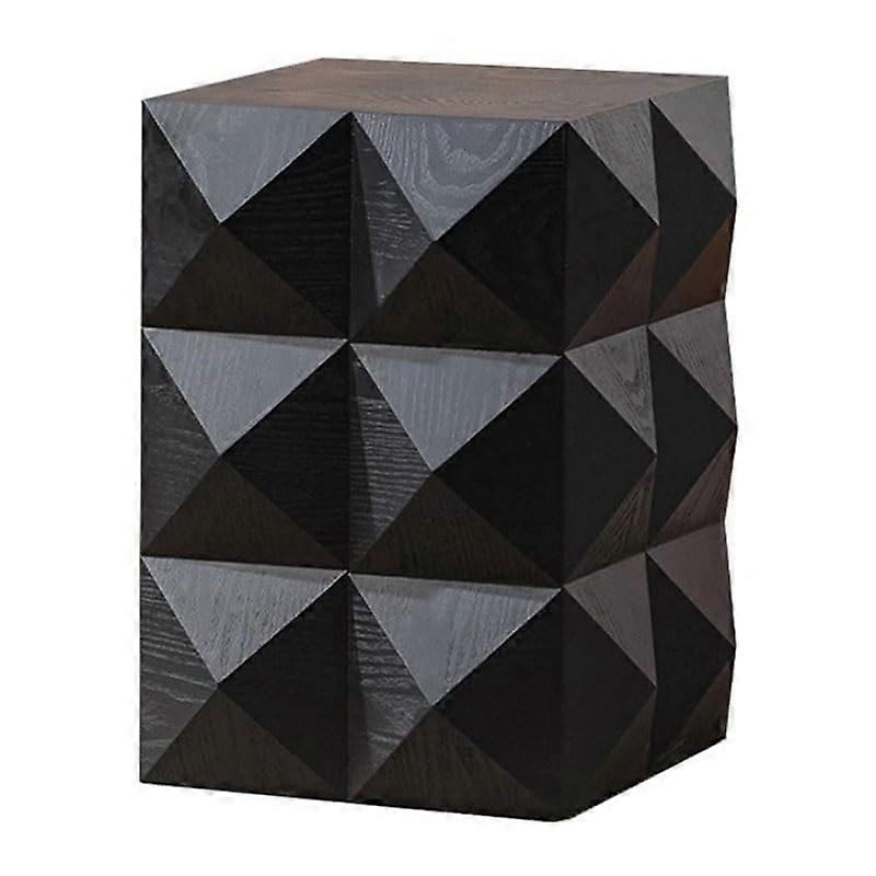 Sofa Side Table  Leisure Style 36.5x36.5x45 cm Retro Coffee Cafe Low End Table For Couch