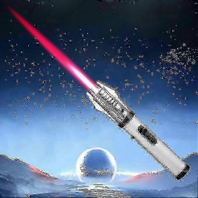 Metal Outdoor Portable Flashlight Lighter Lightsaber Kitchen Cooking Flashlight