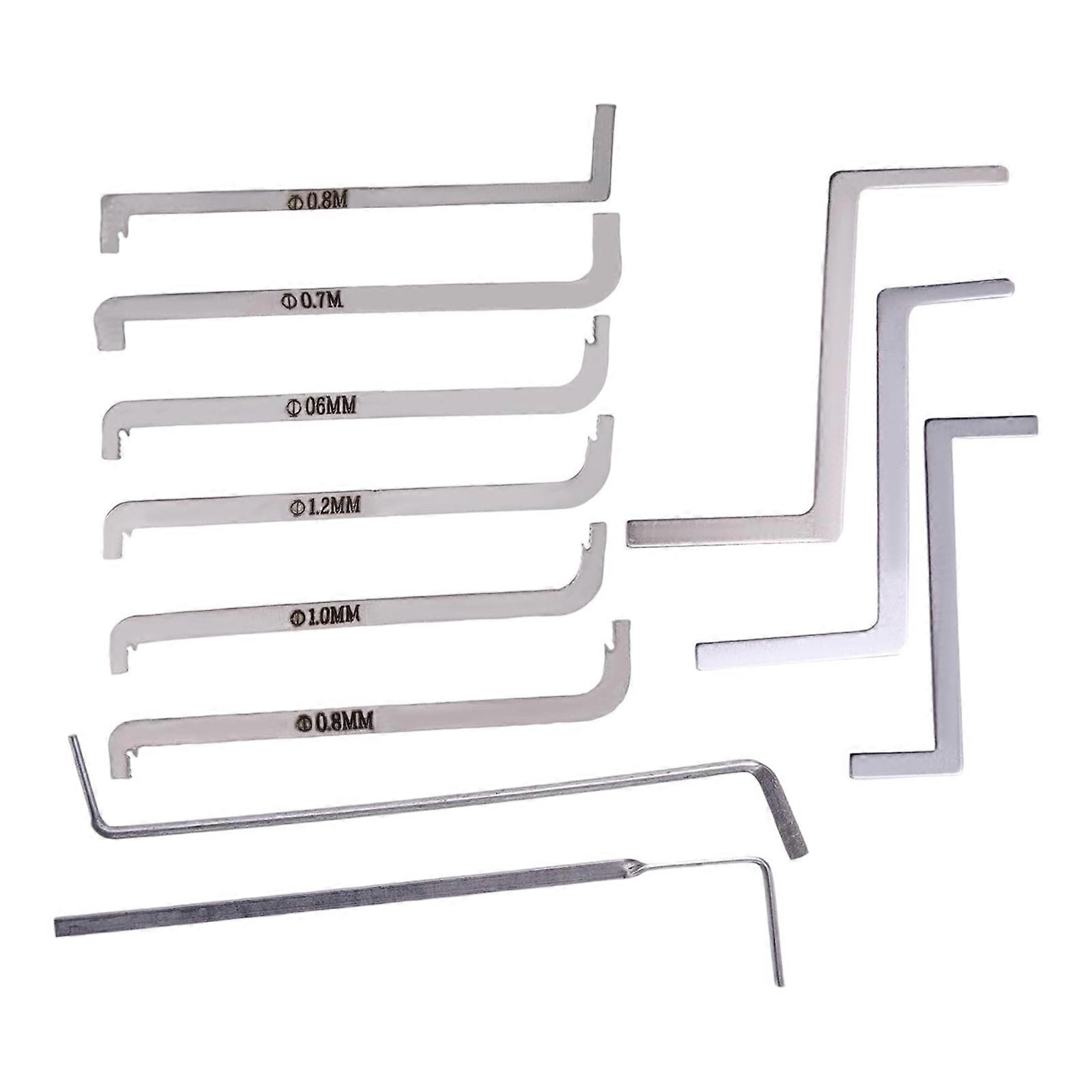 11 Part ZONE Plan Screwdriver Tool Combination Rustproof Untarnished Multiple Tool for Three thousand Workshop Multicolor