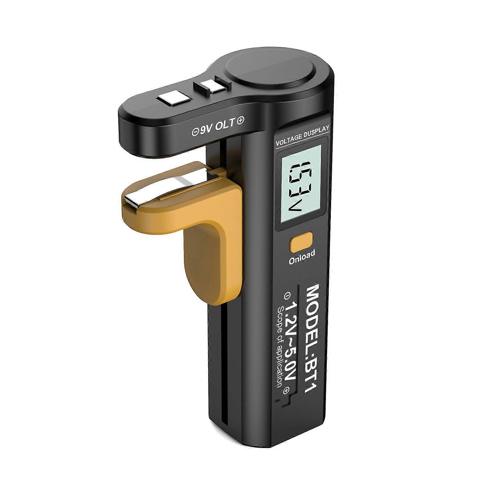 Easy to Use Battery Meter Precise Energy Measurement Device Perfect for Everyday Devices Like Clocks & Wireless Mice Multicolor