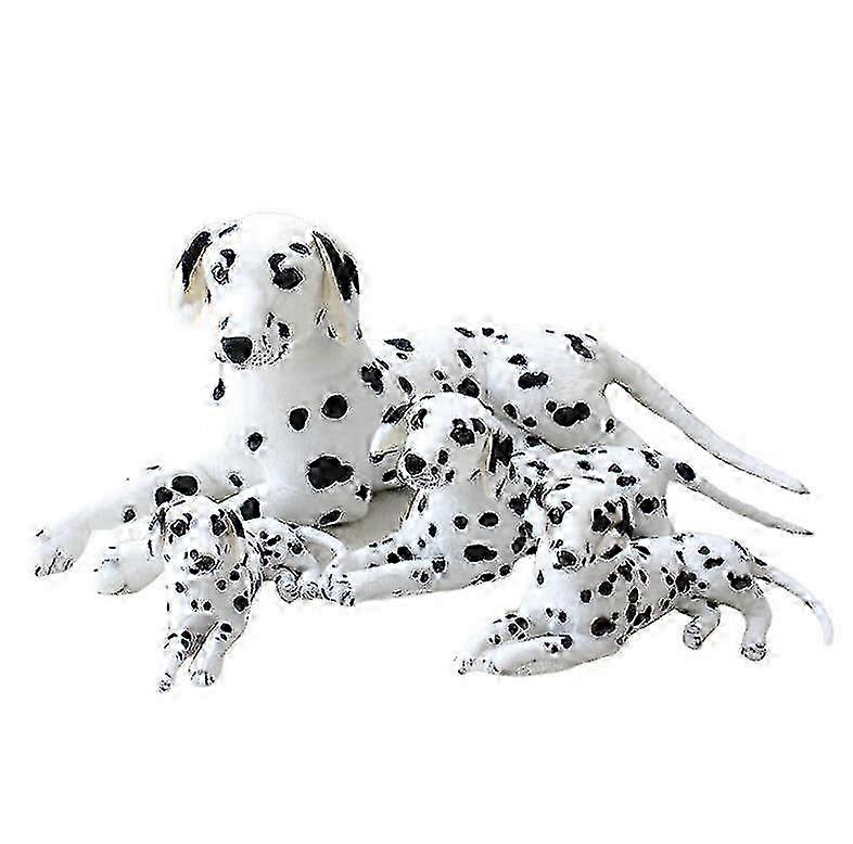 Levensechte knuffelhondpop van pluche Dalmatiër