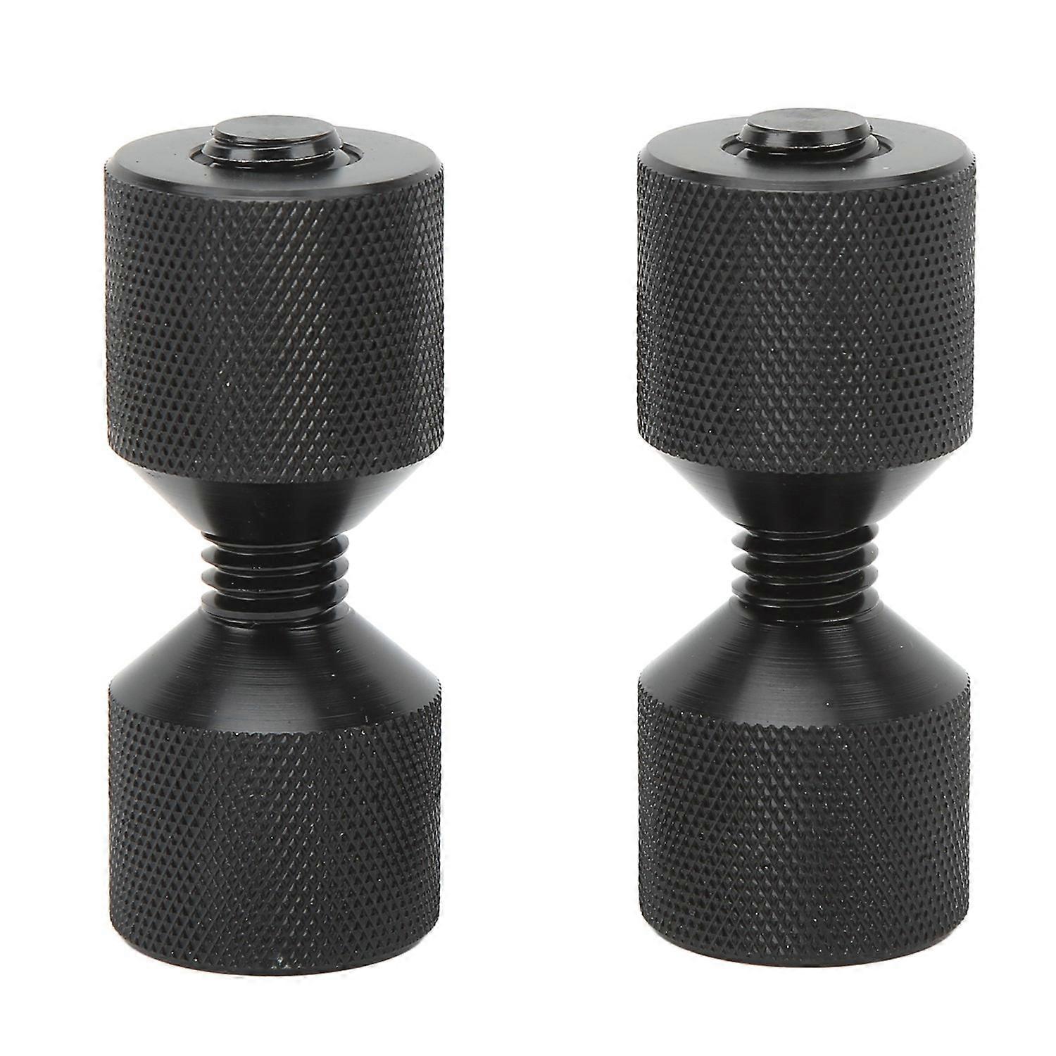 2 Pcs Two Hole Pins Set Aluminium 2 Hole Pipe Flange Aligners Connection Alignment Pin for Car Ship 