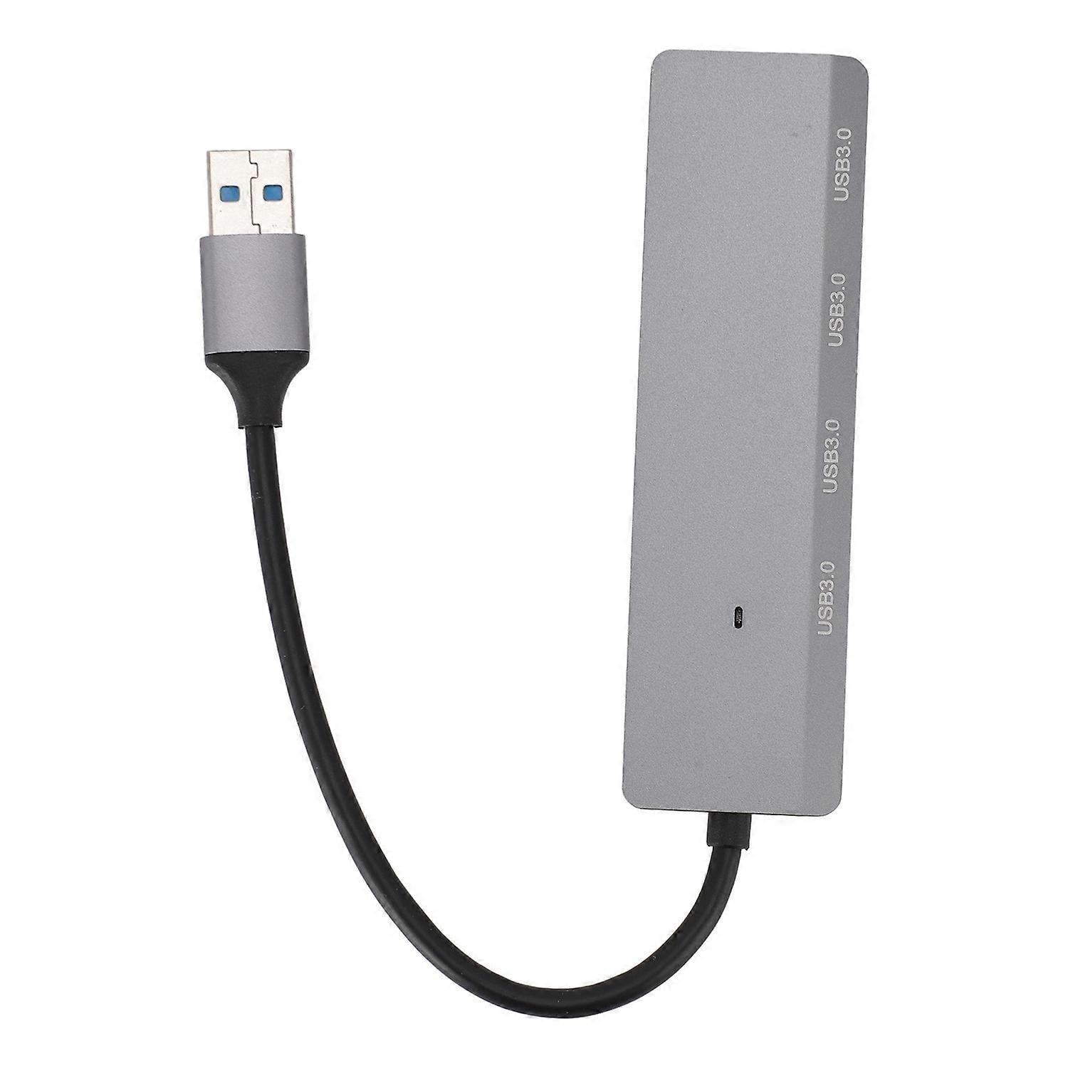 4 Port USB 3.0 Hub 5Gbps Speed USB Multiport Adapter for Desktop Laptop Flash Drive HDD Printer PC K